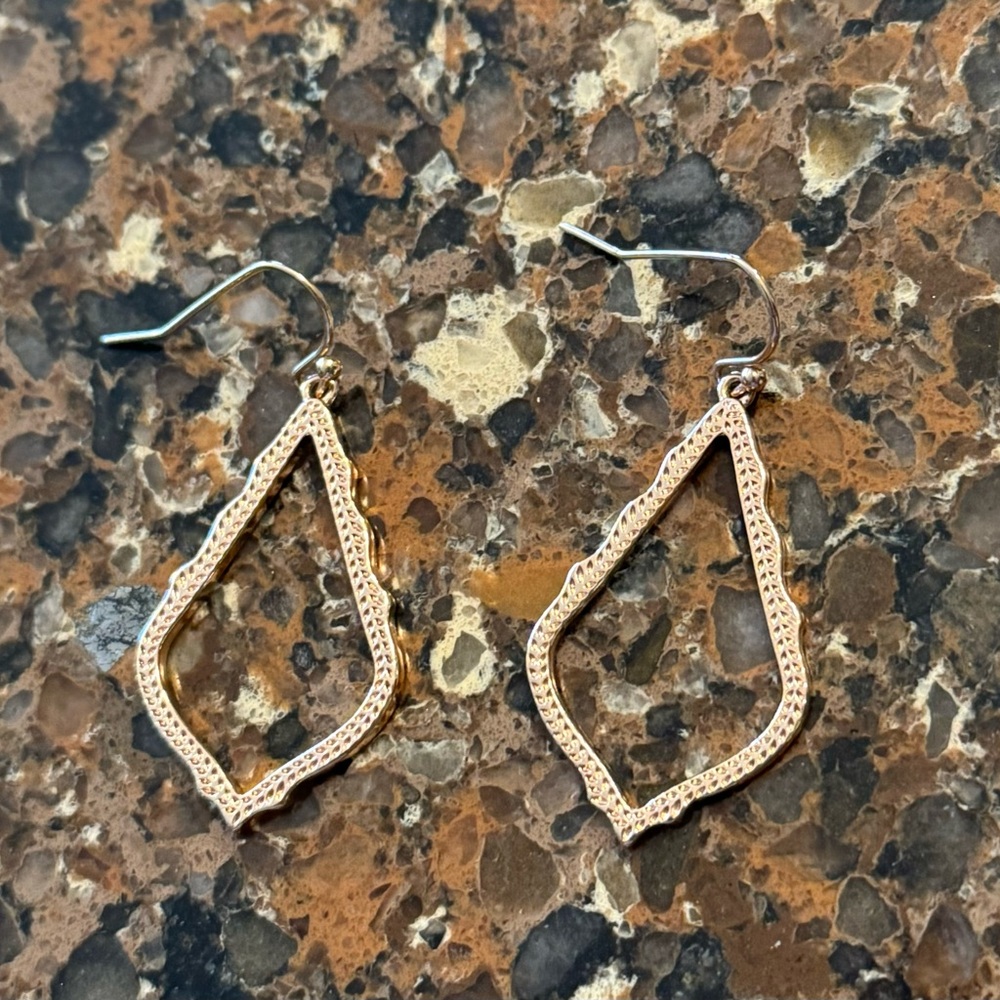 Kendra Scott Rose Gold Sophia earrings